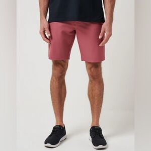 Men's Travis Mathew’s Casual Red/White Shorts size 36